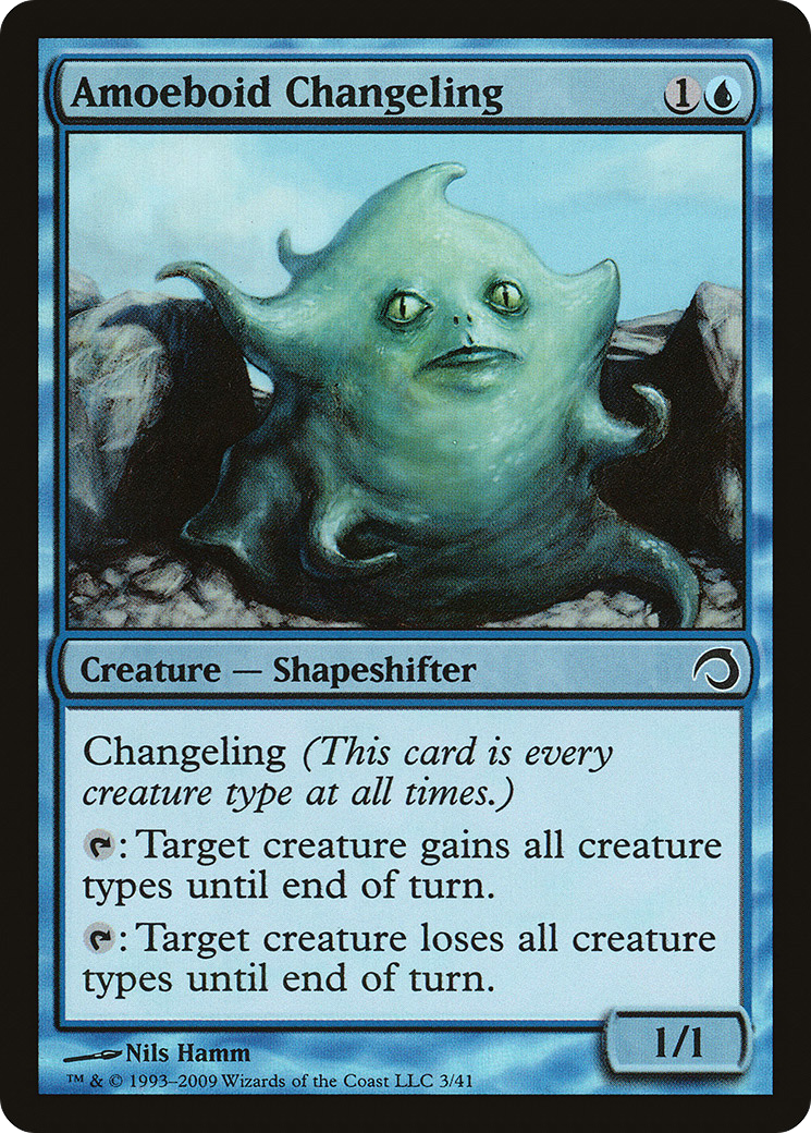 Amoeboid Changeling [Premium Deck Series: Slivers]-1