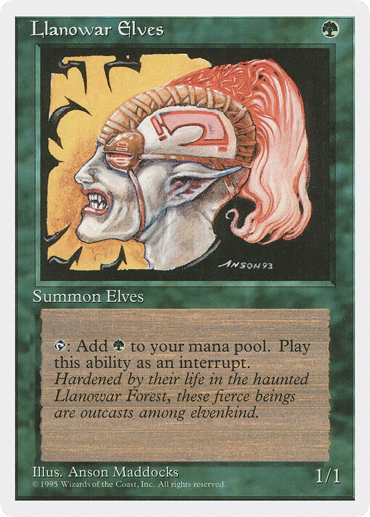 Llanowar Elves [Fourth Edition]-1