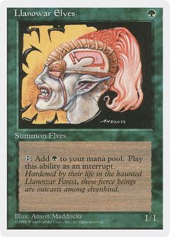 Llanowar Elves [Fourth Edition]-1