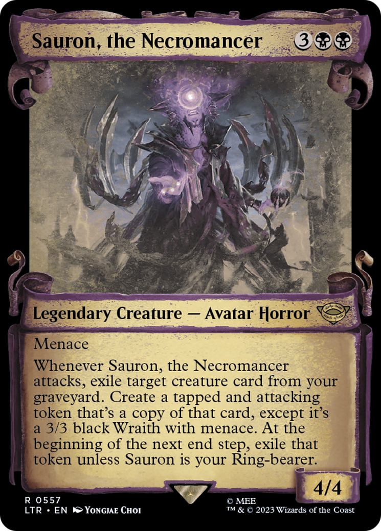 Sauron, the Necromancer [The Lord of the Rings: Tales of Middle-Earth Showcase Scrolls]-1