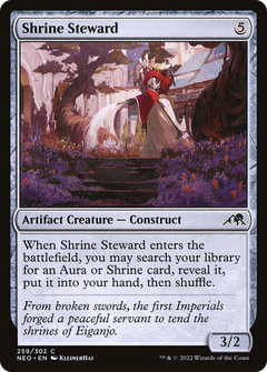 Shrine Steward [Kamigawa: Neon Dynasty]-1