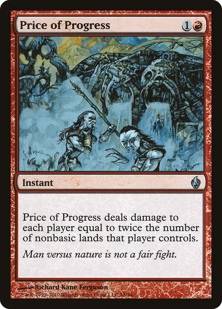 Price of Progress [Premium Deck Series: Fire and Lightning]-1