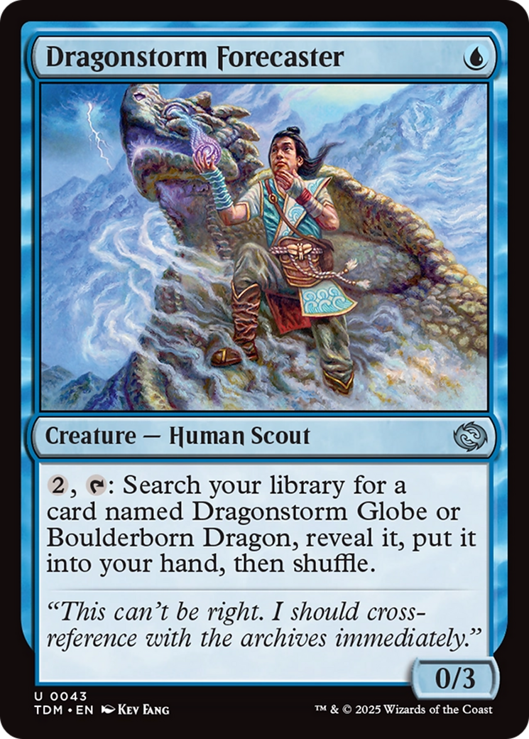 Dragonstorm Forecaster [Tarkir: Dragonstorm]-1