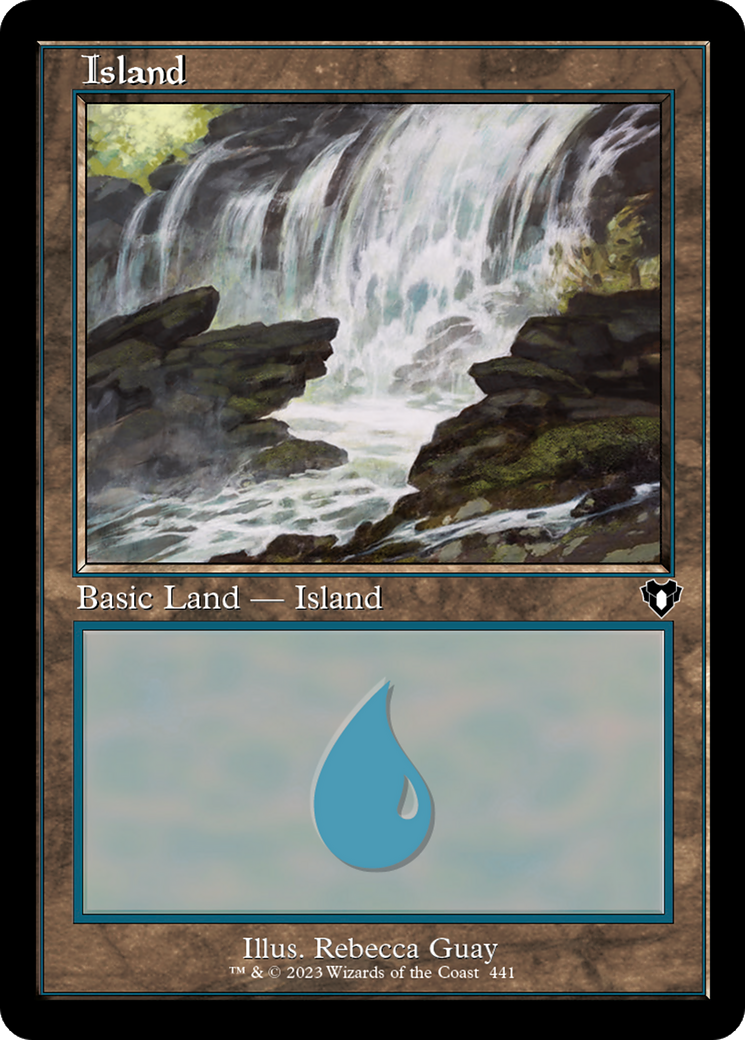 Island (441) (Retro) [Commander Masters]-1