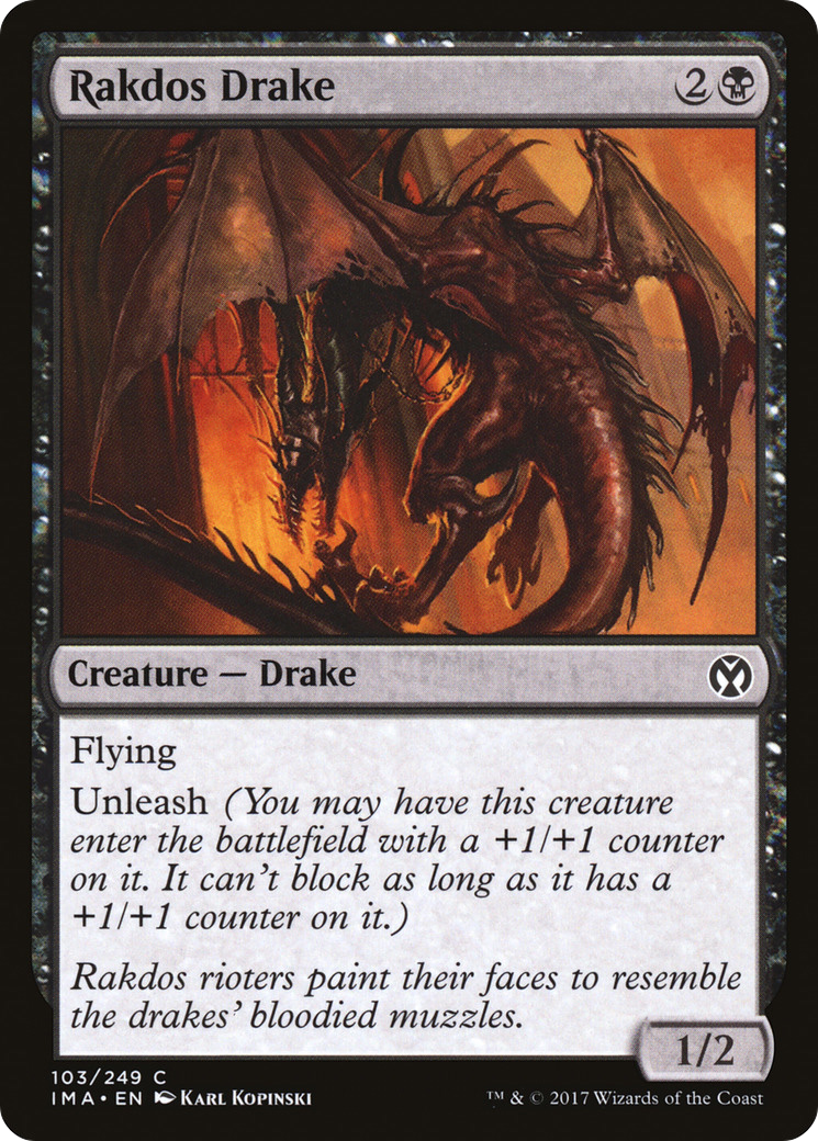 Rakdos Drake [Iconic Masters]-1