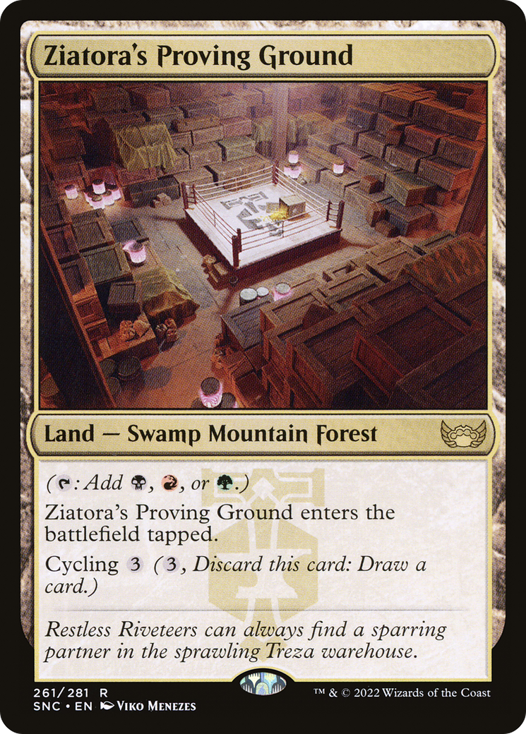 Ziatora's Proving Ground (SNC-261) - Streets of New Capenna Foil-1