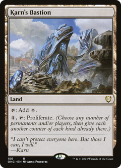 Karn's Bastion [Phyrexia: All Will Be One Commander]-1