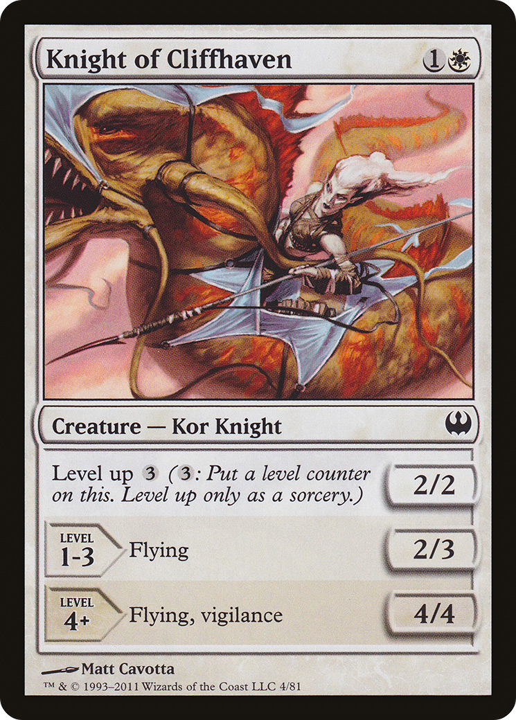 Knight of Cliffhaven [Duel Decks: Knights vs. Dragons]-1