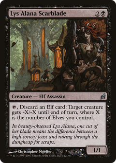 Lys Alana Scarblade [Lorwyn]-1