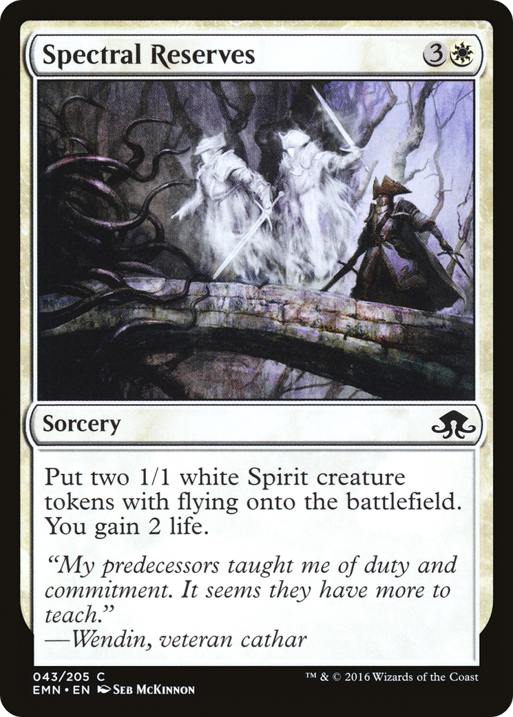 Spectral Reserves [Eldritch Moon]-1