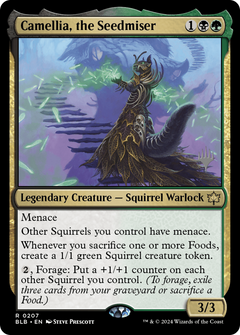 Camellia, the Seedmiser (Promo Pack) [Bloomburrow Promos]-1