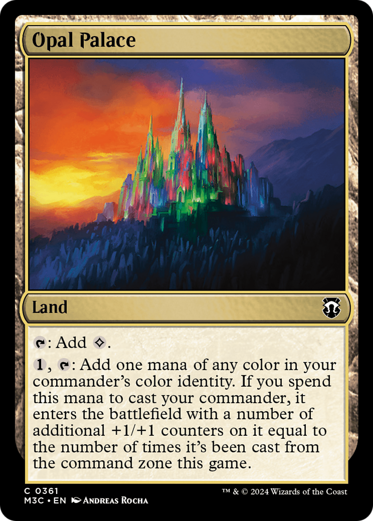 Opal Palace [Modern Horizons 3 Commander]-1