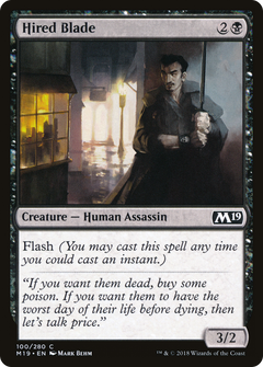 Hired Blade [Core Set 2019]-1