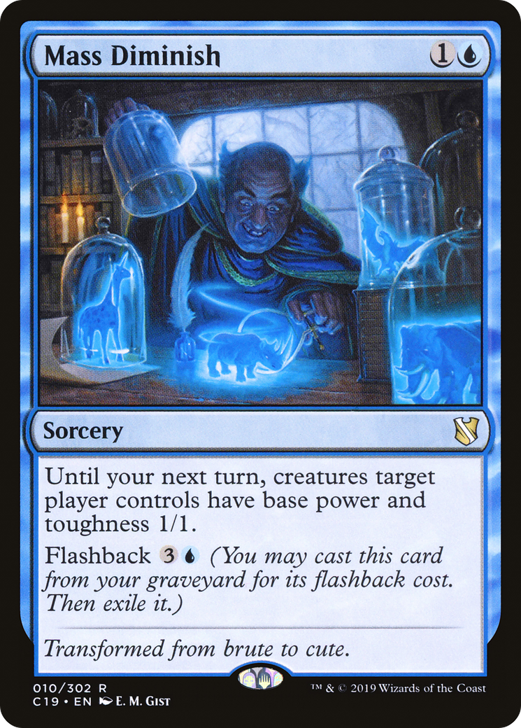 Mass Diminish [Commander 2019]-1