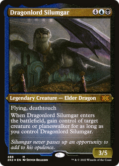 Dragonlord Silumgar (Foil Etched) [Double Masters 2022]-1