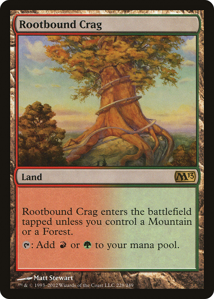 Rootbound Crag [Magic 2013]-1