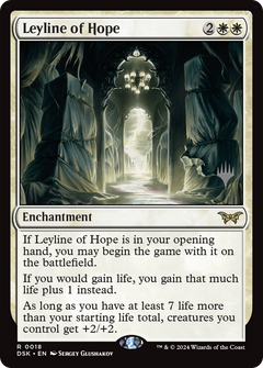 Leyline of Hope (Promo Pack) [Duskmourn: House of Horror Promos]-1