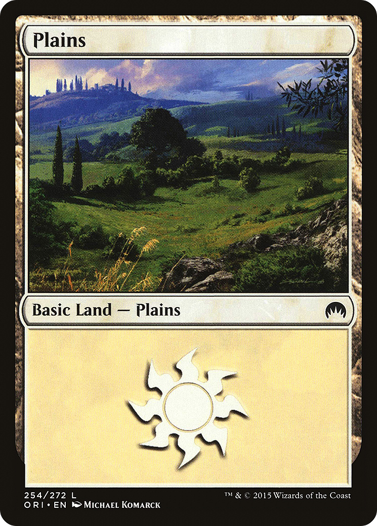 Plains (254) [Magic Origins]-1
