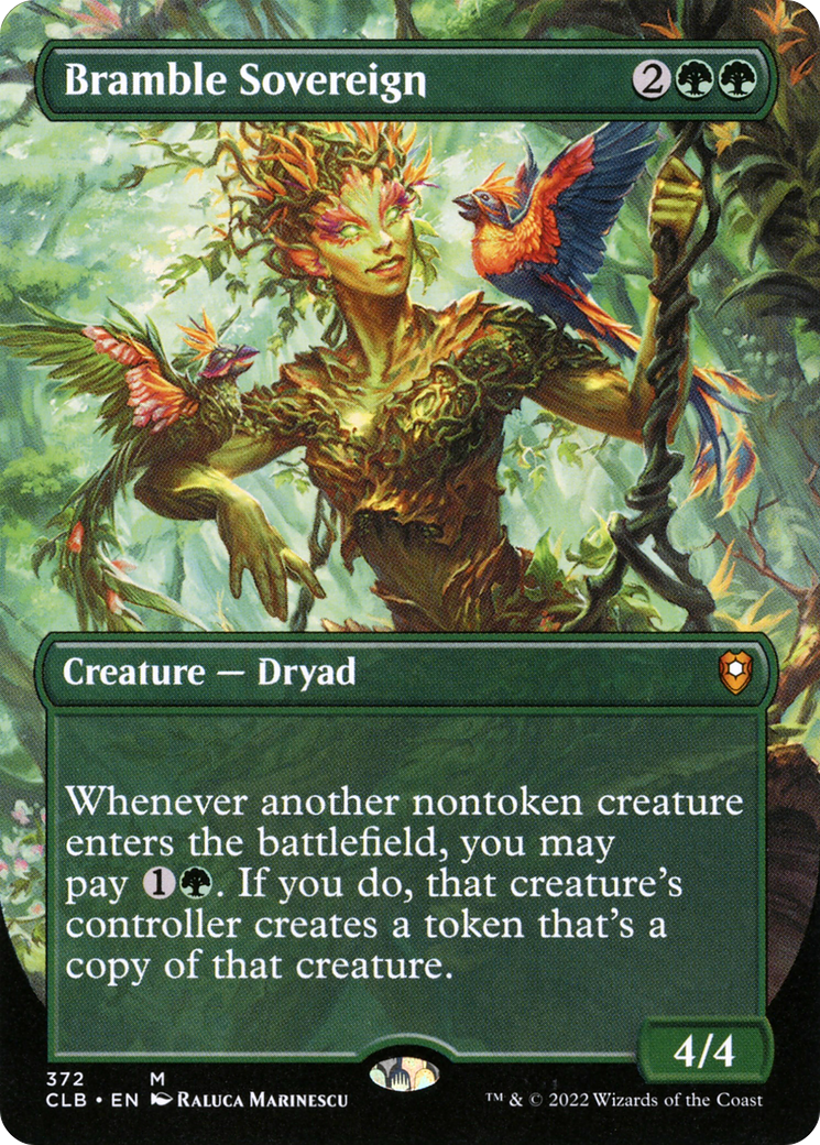 Bramble Sovereign (Borderless Alternate Art) [Commander Legends: Battle for Baldur's Gate]-1