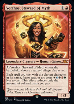 Vorthos, Steward of Myth (Galaxy Foil) [Unfinity]-1