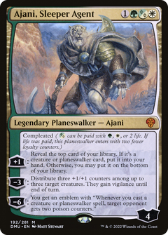 Ajani, Sleeper Agent [Dominaria United]-1