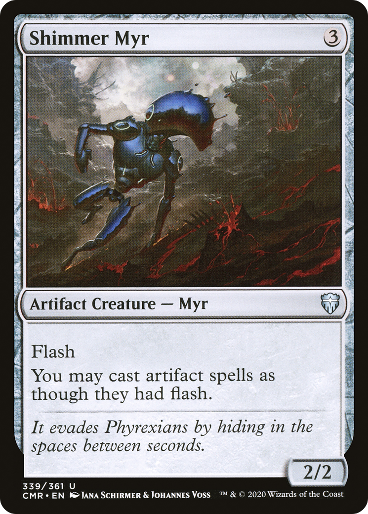 Shimmer Myr [Commander Legends]-1