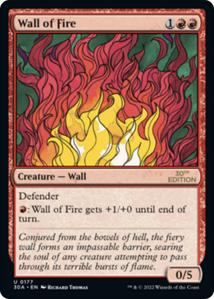 Wall of Fire (30A-177) - 30th Anniversary Edition-1