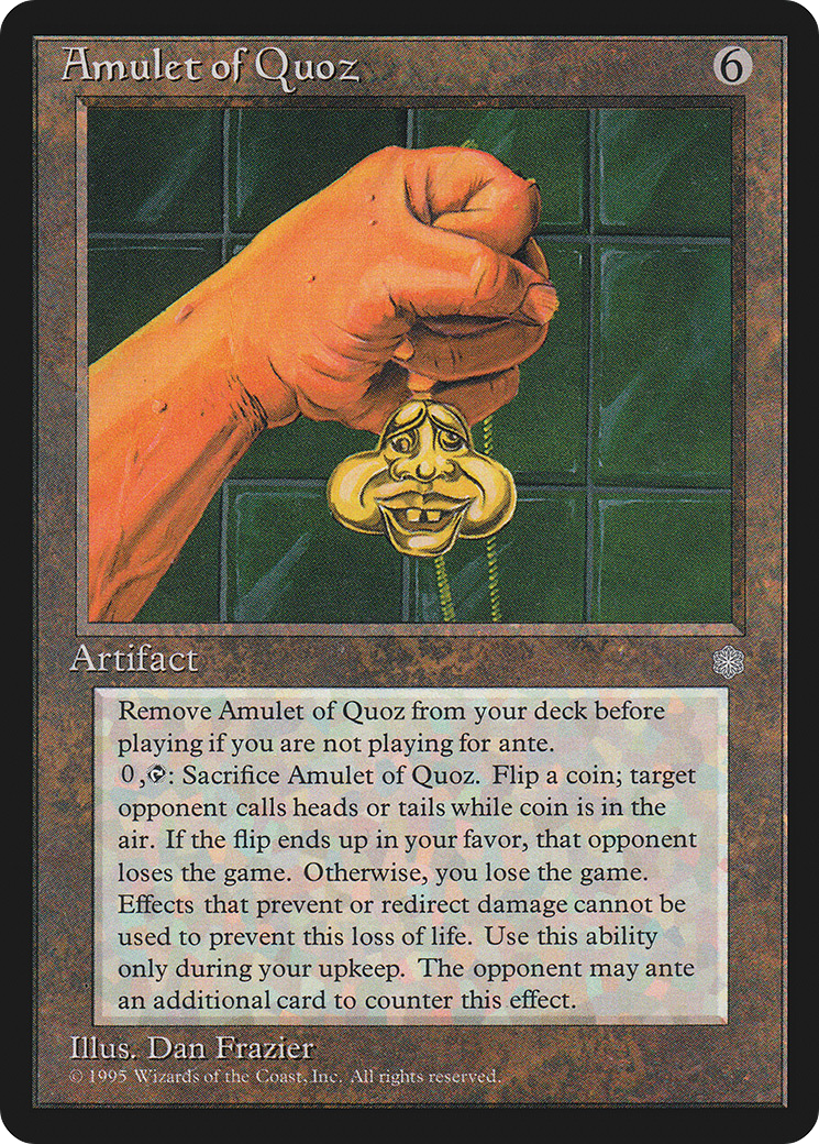 Amulet of Quoz [Ice Age]-1