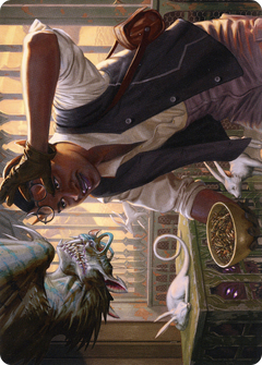 Bennie Bracks, Zoologist // Bennie Bracks, Zoologist (ASNC-049) - New Capenna Art Series (Borderless)-1