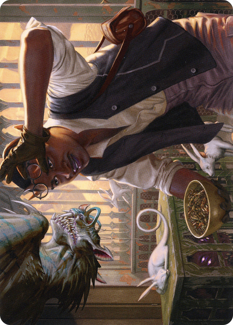 Bennie Bracks, Zoologist // Bennie Bracks, Zoologist (ASNC-049) - New Capenna Art Series (Borderless) Foil-3