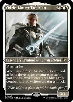 Odric, Master Tactician (CMM-468) - Commander Masters Etched Foil-1