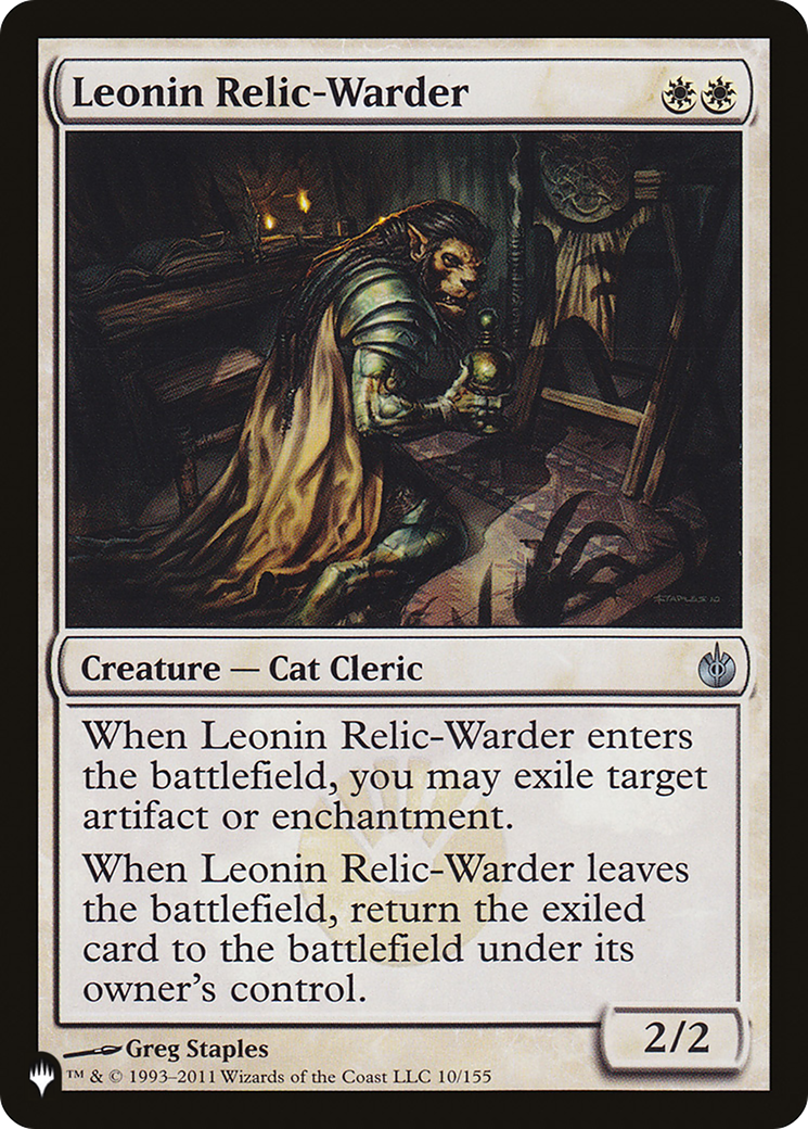 Leonin Relic-Warder (MBS) [The List]-1