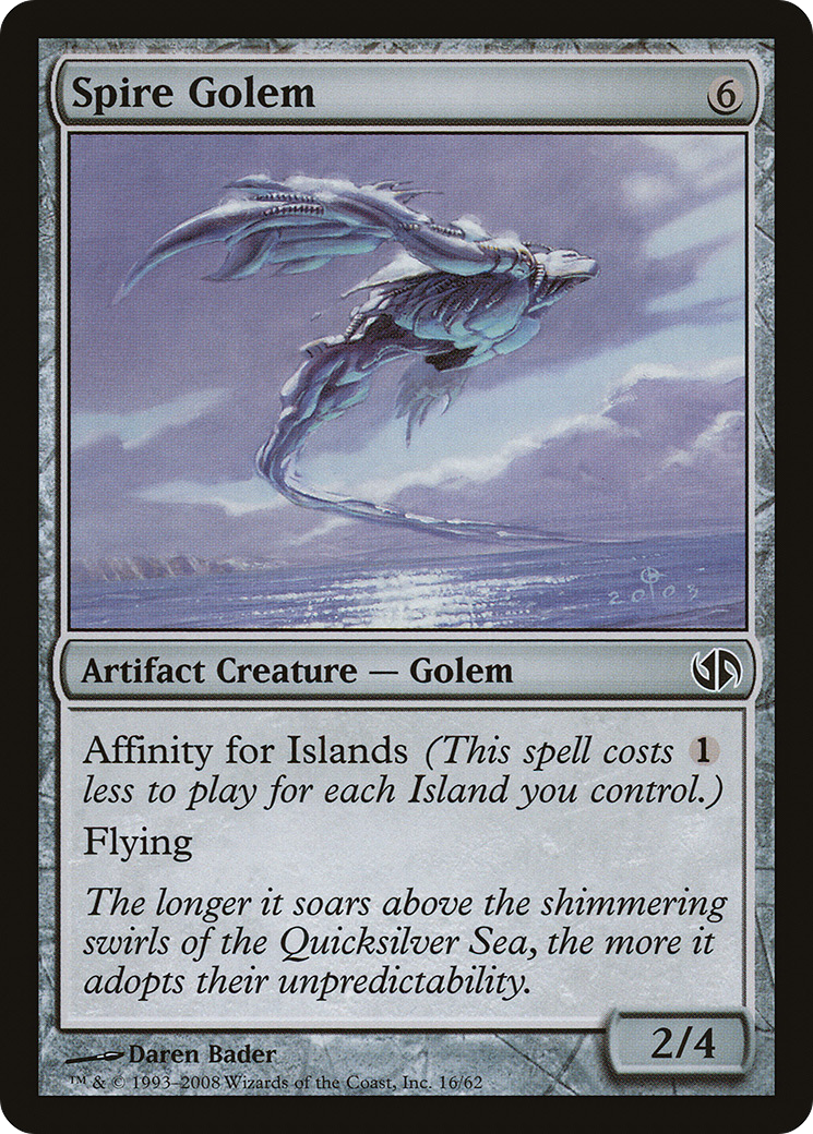 Spire Golem [Duel Decks: Jace vs. Chandra]-1