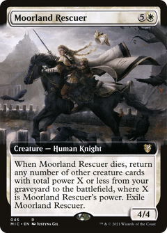 Moorland Rescuer (Extended Art) [Innistrad: Midnight Hunt Commander]-1