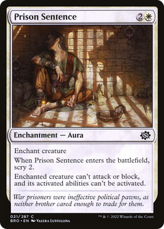 Prison Sentence [The Brothers' War]-1
