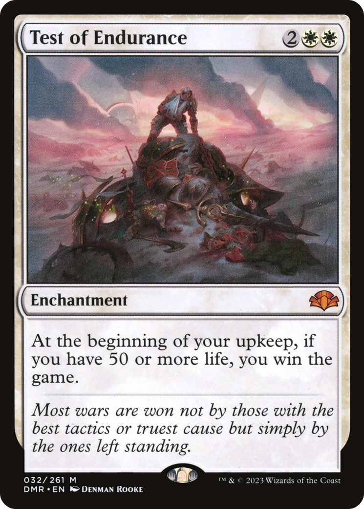 Test of Endurance [Dominaria Remastered]-1