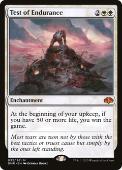 Test of Endurance [Dominaria Remastered]-1