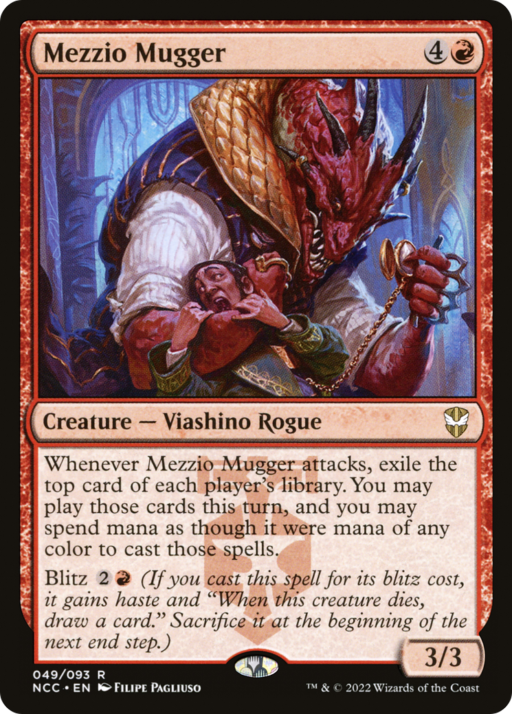 Mezzio Mugger [Streets of New Capenna Commander]-1