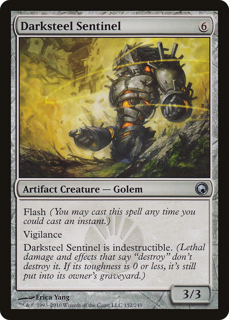 Darksteel Sentinel [Scars of Mirrodin]-1