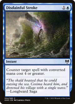 Disdainful Stroke [Kaldheim]-1