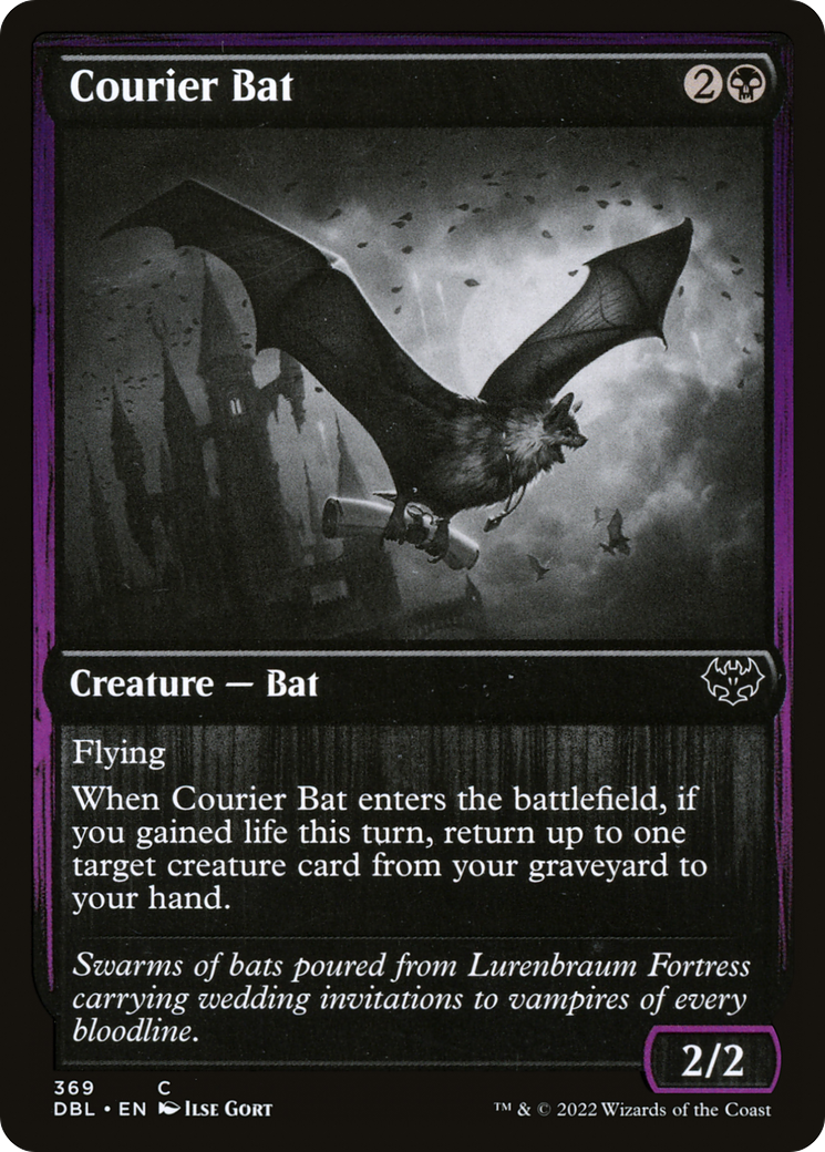 Courier Bat [Innistrad: Double Feature]-1