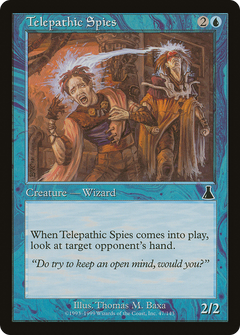 Telepathic Spies [Urza's Destiny]-1