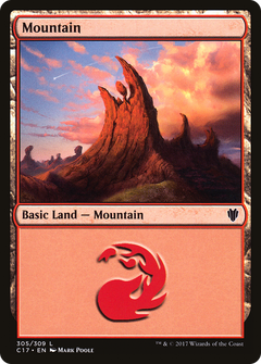 Mountain (305) [Commander 2017]-1