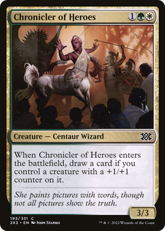 Chronicler of Heroes [Double Masters 2022]-1