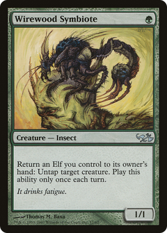Wirewood Symbiote (EVG-017) - Duel Decks: Elves vs. Goblins Foil-1