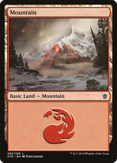 Mountain (265) [Khans of Tarkir]-1