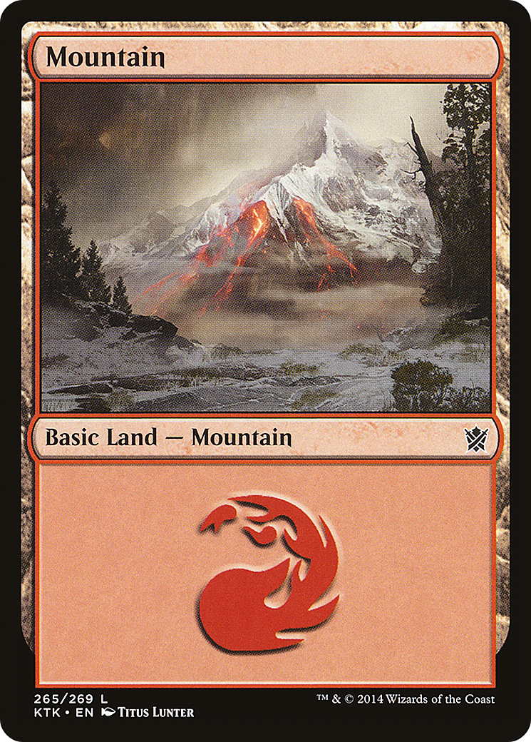 Mountain (265) [Khans of Tarkir]-1