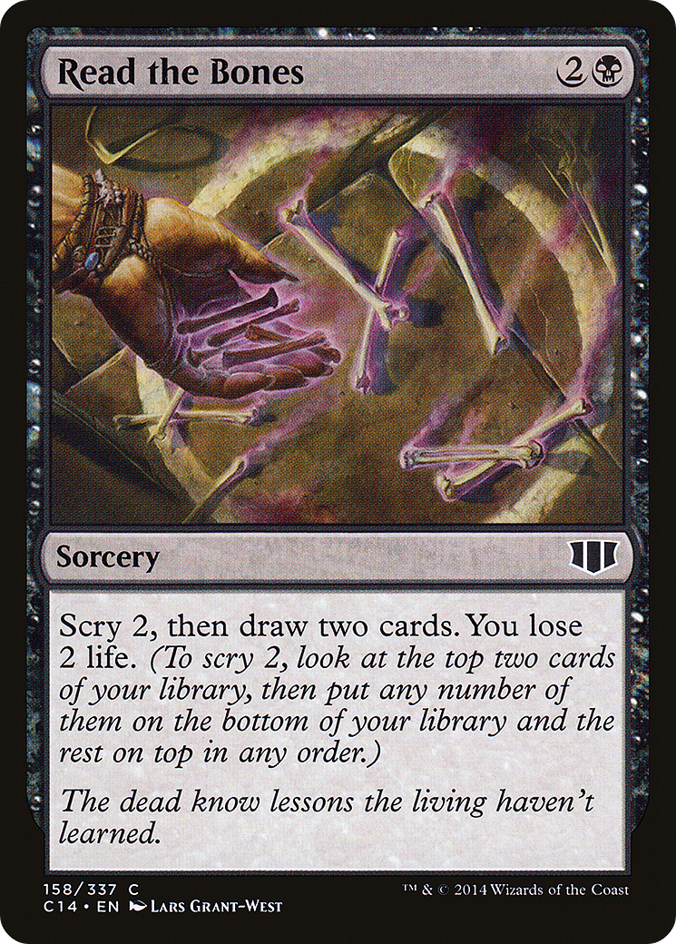 Read the Bones [Commander 2014]-1