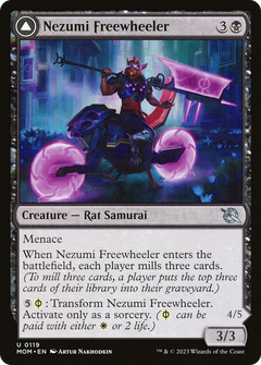 Nezumi Freewheeler // Hideous Fleshwheeler [March of the Machine]-3