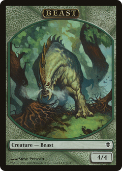 Beast Token [Zendikar Tokens]-1